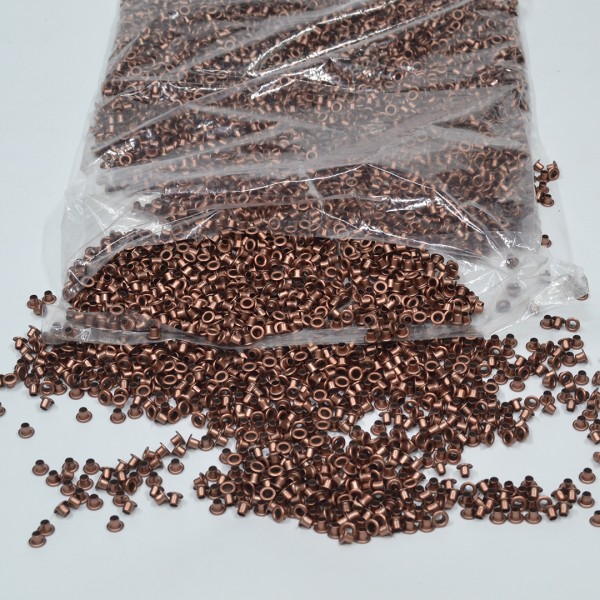 KUŞGÖZÜ – 17 NUMARA KUŞGÖZÜ / KAPSÜL, 17 NO KUŞGÖZÜ 5000 ADETLİK PAKET BAKIR RENGİ  