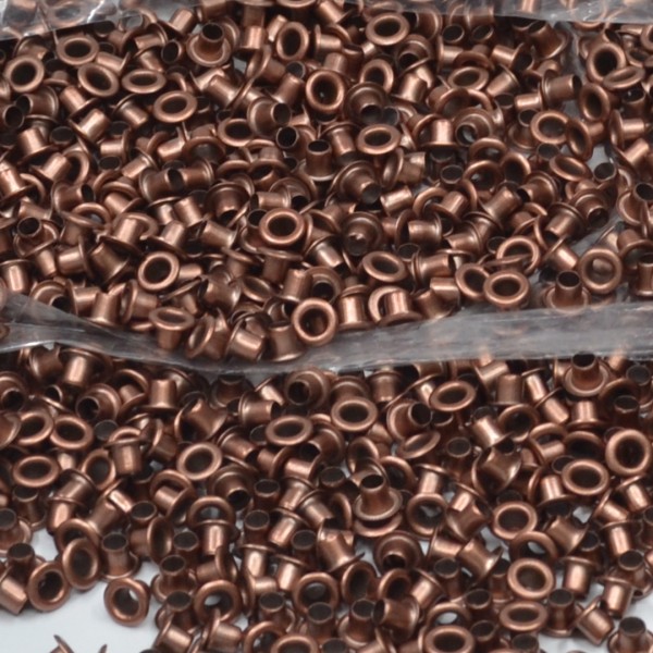 KUŞGÖZÜ – 17 NUMARA KUŞGÖZÜ / KAPSÜL, 17 NO KUŞGÖZÜ 5000 ADETLİK PAKET BAKIR RENGİ  